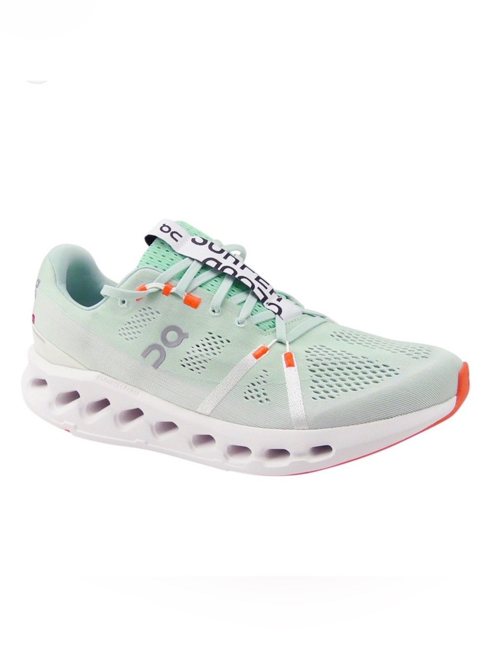 On Running Women’s Mint and Orange Cloudtec Trainer